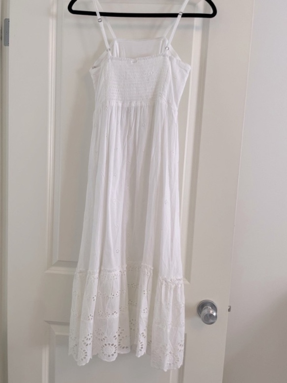 White Eyelet Sundress SZ Small